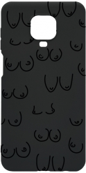 Husa Bestcase Compatibila Cu Xiaomi Redmi Note 9S Boobs Pattern Rezistenta la uzura B 1060 