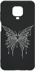 Husa Bestcase Compatibila Cu Xiaomi Redmi Note 9S Butterfly Rezistenta la uzura B 1042
