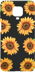 Husa Bestcase Compatibila Cu Xiaomi Redmi Note 9 Pro Sun Flower Rezistenta la uzura B 1069 