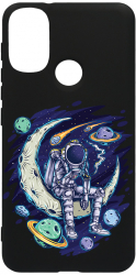 Husa Bestcase Motorola Moto E20 Astronaut On Moon Rezistenta la uzura B 1002 