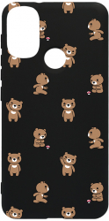 Husa Bestcase Motorola Moto E20 Teddy Bear Pattern Rezistenta la uzura B 970 