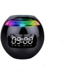 Boxa portabila cu ceas digital cu alarma si lumini LED 