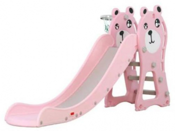Tobogan cu cos de baschet Pooh Slide Roz 