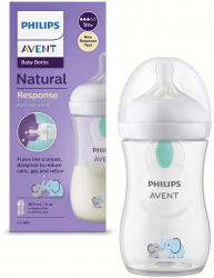 Biberon Philips Avent Natural Response SCY673/81 260 ml +1 luni fara BPA debit 3 