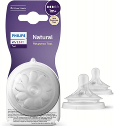 Tetina Philips Avent Natural Response SCY963/02 +1 luni fara BPA 2 bucati 