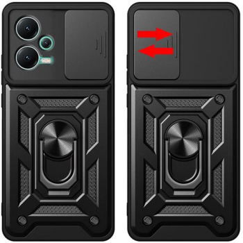 Husa Compatibila cu Xiaomi Redmi Note 12 5G Tech-Protect Camshield Pro Black 