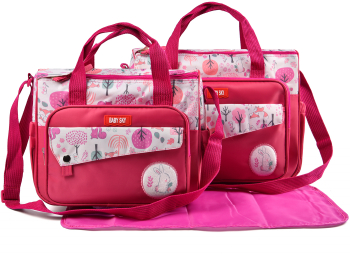 Set genti pentru mamici Baby Sky-Roz 