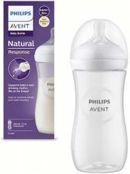 Biberon Philips Avent Natural Response SCY906/01 330 ml +3 luni fara BPA 