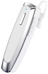 Casca Bluetooth cu Design Business tehnologie Bluetooth 5.0 si Multipoint culoare Alba 