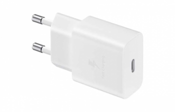Incarcator retea Super Fast Charging pentru Samsung A12/A13/A14/A04S 15W USB C White 
