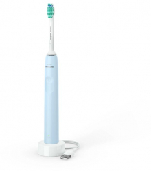 Periuta de dinti sonica electrica Philips Sonicare Seria 2100 HX3651/12 31000 miscariminut Albastru deschis