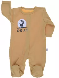 Salopeta cu maneca lunga pentru baieti Koala Baby 26-600-56 Portocaliu 