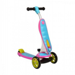 Trotineta pentru copii 2 in 1 Elfin Roz 