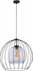 Corp de iluminat suspendat ADVITI Dunia 500 1p AD-LD-6234BE27S E27 maxim 15W negru 