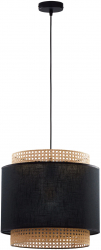 Corp de iluminat suspendat ADVITI Lana 380 1p AD-LD-6237BE27T E27 maxim 60W negru 