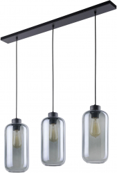 Corp de iluminat suspendat ADVITI Lazio 3p AD-LD-6229BE27S E27 maxim 3 x 15W negru 