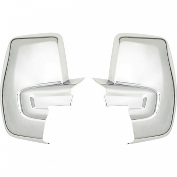 Capace cromate de oglinda compatibil FORD CUSTOM 2012- FORD TRANSIT CUSTOM 2012- plastic ABS 