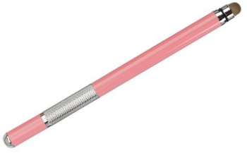 Creion Stylus Pen din aluminiu - Eleganta si precizie pentru tableta telefon si laptop cu touch screen in culoarea pink citrus 
