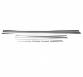 Ornamente inox pentru bandouri compatibile cu VW Passat B8 2015-2019 2019- sedan 