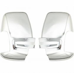 Set 2 Capace cromate de oglinda compatibil FORD TRANSIT 2012- inox 