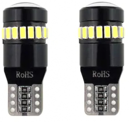 Set bec led T10 canbus W5W 12/24V 