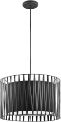 Corp de iluminat suspendat ADVITI Navi 500 3p AD-LD-6242BE27T E27 maxim 3 x 60W negru 