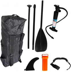 Set placa gonflabila Stand Up PaddleBoard IGPB-305-01 cu pompa si sac pentru transport incluse 
