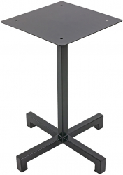 Picior Central Masa Profesional Finisaje Premium Vopsire in Camp Electrostatic Metal Negru 