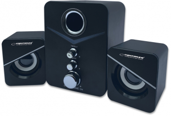 Boxe 2.1 Cancan cu USB si jack 3.5 mm cablu 1.2 m control volum 