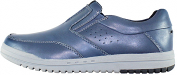 Pantofi casual barbati piele naturala - Mels albastru - Marimea 43 