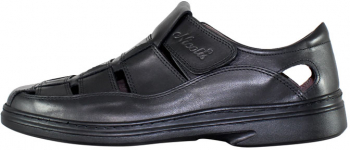 Pantofi casual barbati piele naturala - Nicolis negru - Marimea 42 