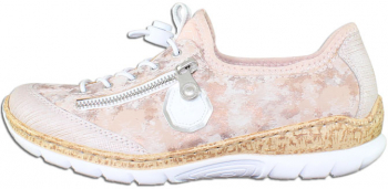 Pantofi casual dama - Rieker roz - Marimea 37 