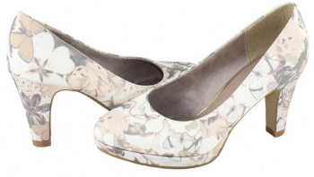 Pantofi cu toc dama - s.Oliver bej - Marimea 40 