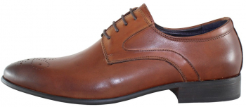 Pantofi eleganti barbati piele naturala - Alberto Clarini maro - Marimea 41 