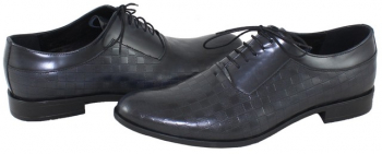 Pantofi eleganti barbati piele naturala - Conhpol bleumarin - Marimea 45 