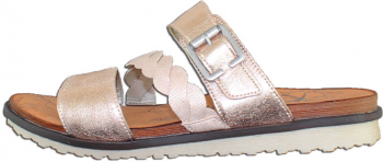 Sandale dama piele naturala - Remonte roz roze gold - Marimea 37