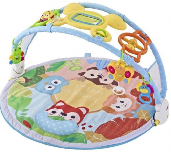 Salteluta de joaca cu suport pentru telefon Forest Friends Explore and More