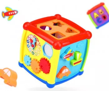 Jucarie educativa Fancy Cube 