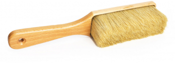 Perie auto pentru spalat din lemn cu par natural lungime 30 cm 
