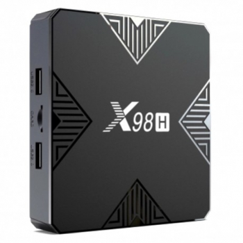 TV Box Techstar® X98H Smart Media Player 4K 4GB RAM 32GB ROM Android 12 Allwinner H618 Quad Core A53 Et 