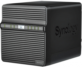 NAS Synology DiskStation DS423 CPU Realtek RTD1619B 4-core 2GB DDR4, 4-Bay SATA, 2 x 1GbE, 2x USB3.2