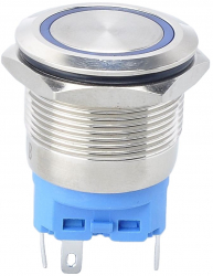 Buton Metalic cu LED Antivandal 25mm 