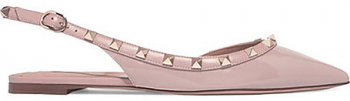 Balerini nude din piele cu tinte marime 35 model Nemesis Gazelle 