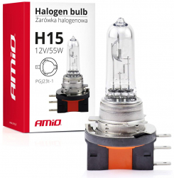 Bec cu halogen H15 12V/55W 
