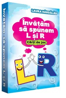 Invatam sa spunem L si R - carti de joc 7Toys 