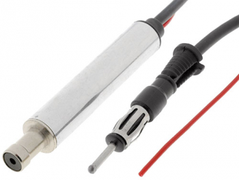 Amplificator antena DIN mufa ISO soclu AM FM