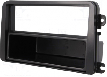 Cadru radio VW 2 ISO neagra 