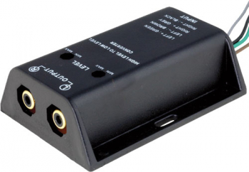 Convertor nivel semnale aurit 40W Intr cabluri 