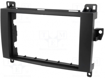 Cadru radio Mercedes 2 DIN neagra 
