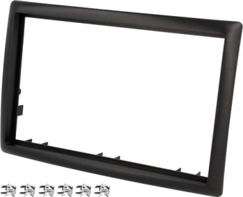 Cadru radio Renault 2 DIN neagra 